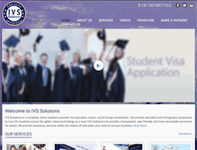 Tablet Screenshot of immivisas.com